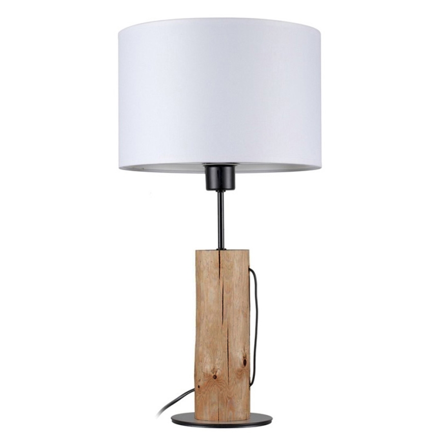 Lámpara de mesa PINO 1xE27/40W/230V pino