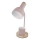 Lámpara de mesa POPPY 1xE27/25W/230V rosa