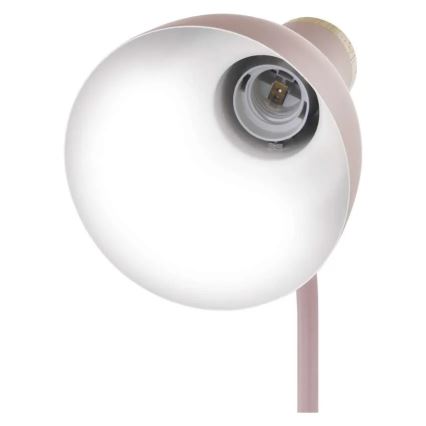 Lámpara de mesa POPPY 1xE27/25W/230V rosa