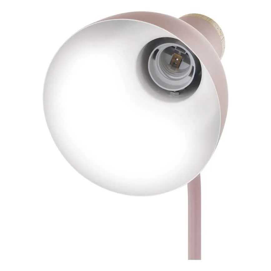 Lámpara de mesa POPPY 1xE27/25W/230V rosa
