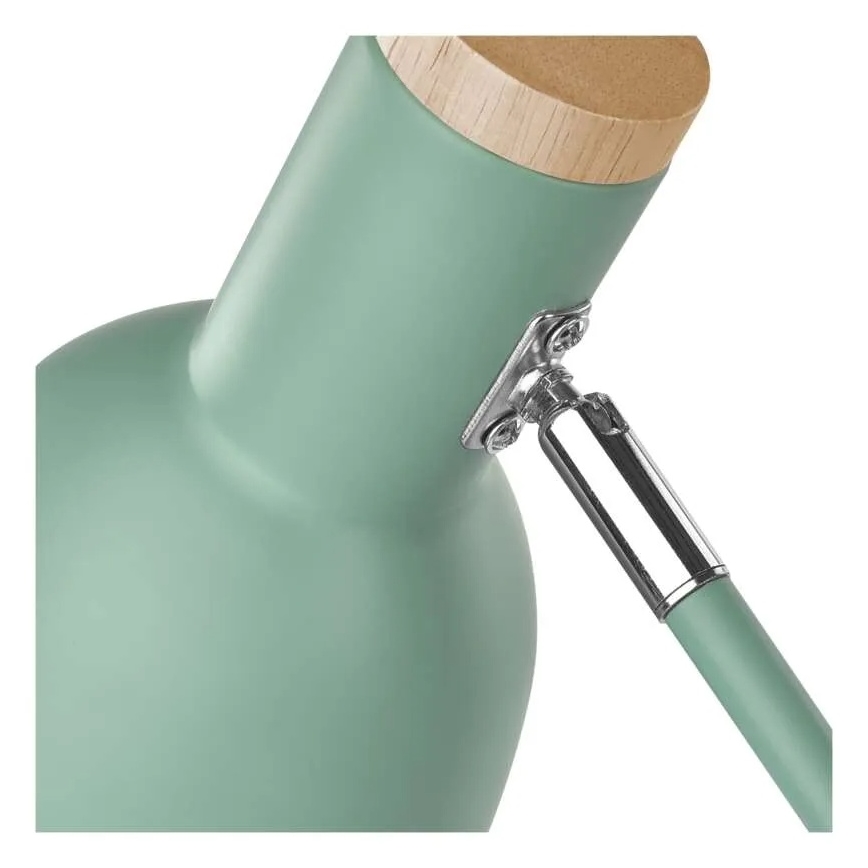 Lámpara de mesa POPPY 1xE27/25W/230V verde