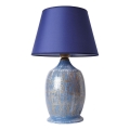 Lámpara de mesa RAMZES 1xE27/40W/230V azul