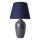 Lámpara de mesa RAMZES 1xE27/40W/230V azul