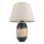 Lámpara de mesa RAMZES 1xE27/40W/230V beige/azul