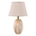 Lámpara de mesa RAMZES 1xE27/40W/230V crema/dorada
