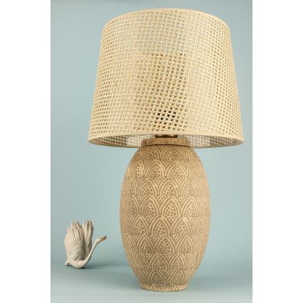 Lámpara de mesa RAMZES 1xE27/40W/230V, dorada