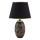 Lámpara de mesa RAMZES 1xE27/40W/230V negro/dorado