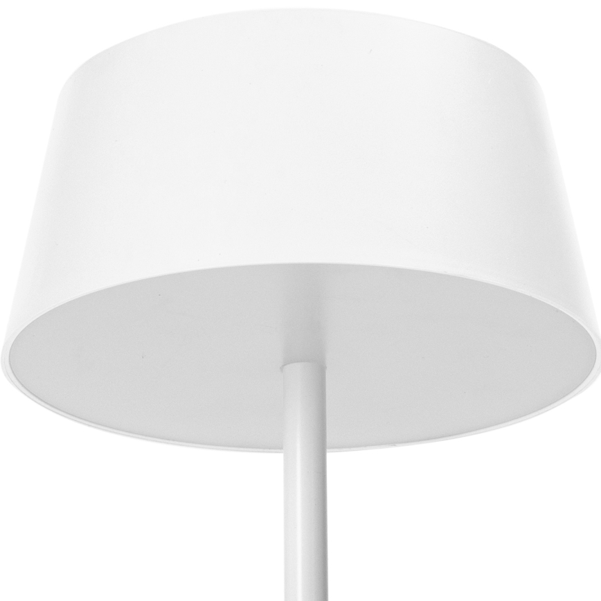 Aigostar - Lámpara de mesa regulable LED con enchufes y USB LED/4,6W/230V 3000/4000/6500K blanca