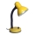 Lámpara de mesa regulable KADET – S 1xE27/40W amarillo