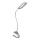 Lámpara de mesa regulable LED+CCT con pinza CLIP LED/7,5W/230V 3000/4200/5000K blanca