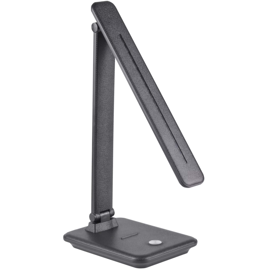 Lámpara de mesa regulable LED táctil VINTO LED/8W/230V negro