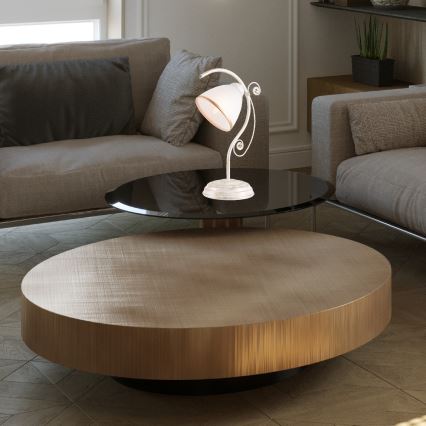 Lámpara de mesa RETRO II 1xE27/60W/230V