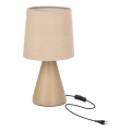 Lámpara de mesa SATTI 1xE14/40W/230V beige