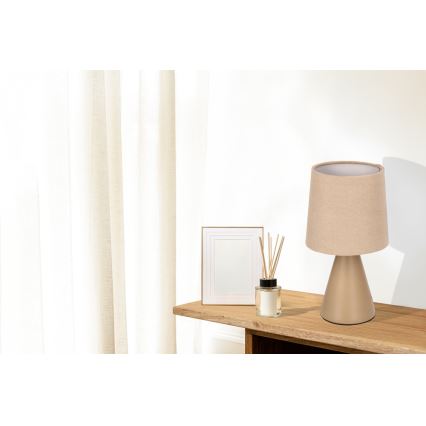 Lámpara de mesa SATTI 1xE14/40W/230V beige
