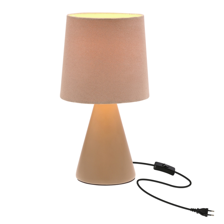 Lámpara de mesa SATTI 1xE14/40W/230V beige