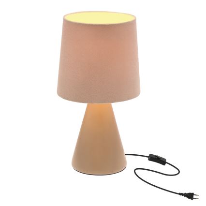 Lámpara de mesa SATTI 1xE14/40W/230V beige