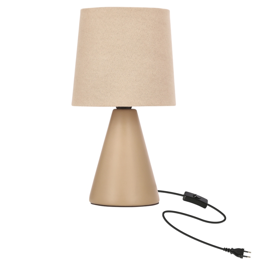 Lámpara de mesa SATTI 1xE14/40W/230V beige