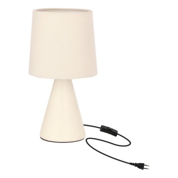 Lámpara de mesa SATTI 1xE14/40W/230V color crema
