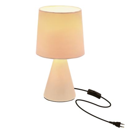 Lámpara de mesa SATTI 1xE14/40W/230V color crema