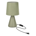 Lámpara de mesa SATTI 1xE14/40W/230V verde