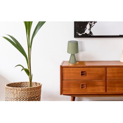 Lámpara de mesa SATTI 1xE14/40W/230V verde