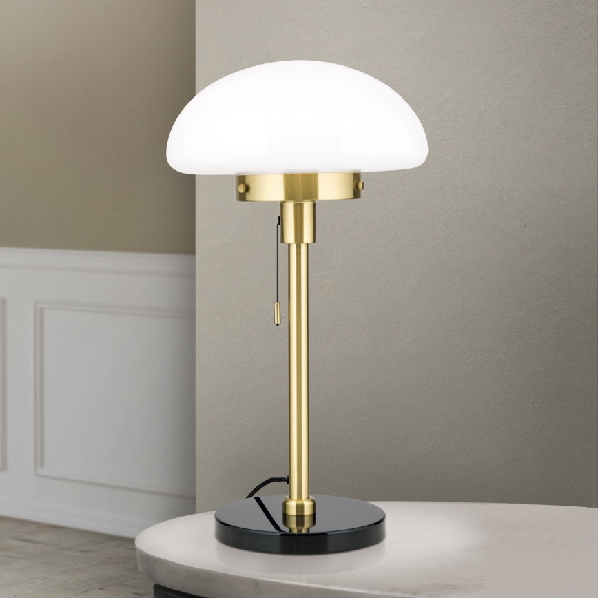 Lámpara de mesa SPARTA 1xE27/40W/230V dorado/negro