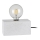 Lámpara de mesa STRONG DOUBLE 1xE27/25W/230V hormigón