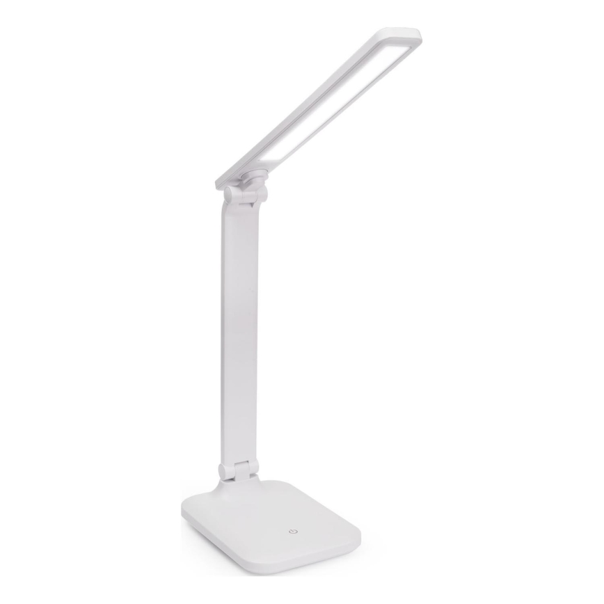 Lámpara de Mesa Táctil LED Regulable con Puerto USB REMUS LED/5W/230V blanca