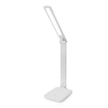 Lámpara de Mesa Táctil LED Regulable con Puerto USB REMUS LED/5W/230V blanca