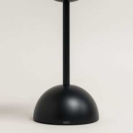 Lámpara de mesa táctil recargable LED COSTA LED/3W/5V 2400 mAh 3000-6000K negra