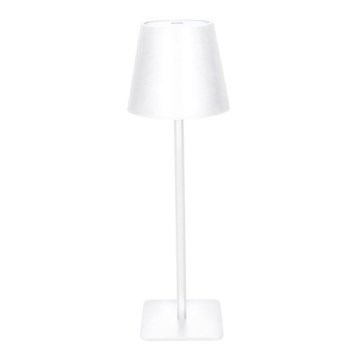 Lámpara de mesa táctil recargable y regulable LED LUCCA LED/3,7V 3000/4000/6500K 2000 mAh blanca