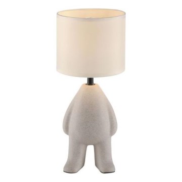 Lámpara de mesa TED JUST LIGHT. 14191-39 1xE27/25W/230V beige