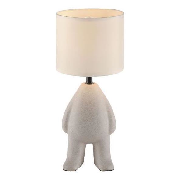 Lámpara de mesa TED JUST LIGHT. 14191-39 1xE27/25W/230V beige