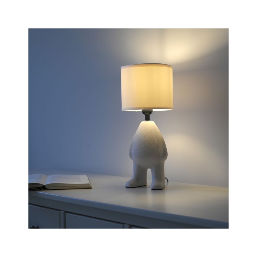 Lámpara de mesa TED JUST LIGHT. 14191-39 1xE27/25W/230V beige