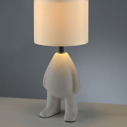 Lámpara de mesa TED JUST LIGHT. 14191-39 1xE27/25W/230V beige