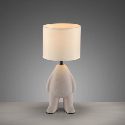 Lámpara de mesa TED JUST LIGHT. 14191-39 1xE27/25W/230V beige