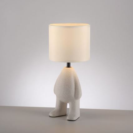 Lámpara de mesa TED JUST LIGHT. 14191-39 1xE27/25W/230V beige