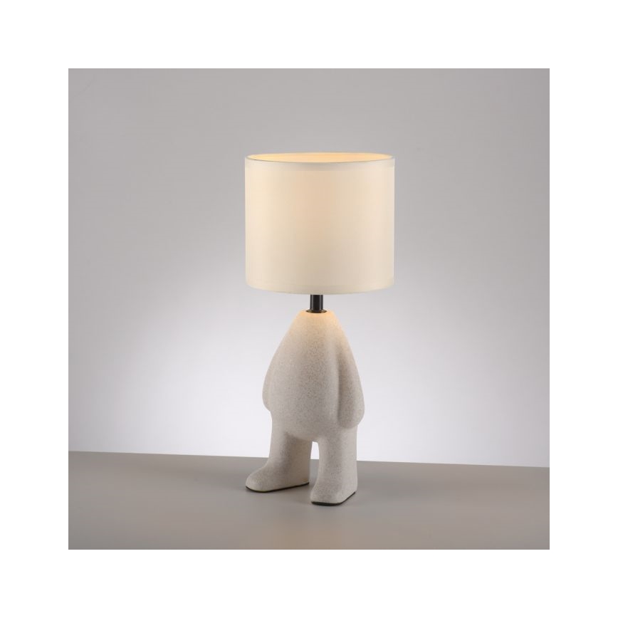 Lámpara de mesa TED JUST LIGHT. 14191-39 1xE27/25W/230V beige