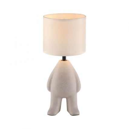 Lámpara de mesa TED JUST LIGHT. 14191-39 1xE27/25W/230V beige