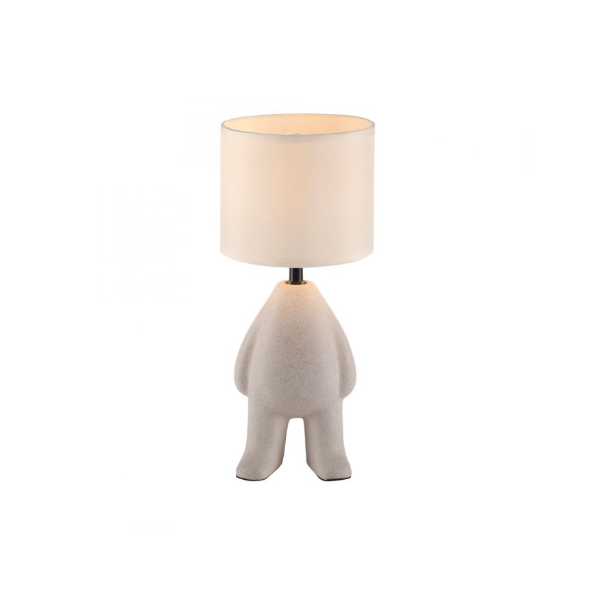 Lámpara de mesa TED JUST LIGHT. 14191-39 1xE27/25W/230V beige