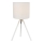 Lámpara de mesa THEO 1xE14/9W/230V blanco