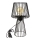 Lámpara de mesa TORRI 1xE27/15W/230V negro