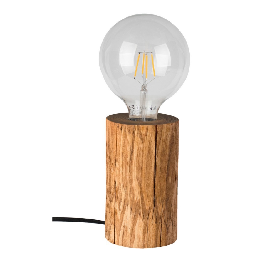 Lámpara de mesa TRABO 1xE27/25W/230V pino