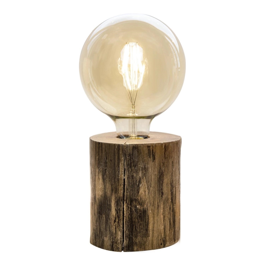 Lámpara de mesa TRONCO 1xE27/40W/230V