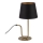 Lámpara de mesa VOLUTTO 1xE27/60W/230V negro/cobre