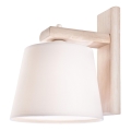 Lámpara de pared 1xE27/60W/230V roble