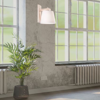 Lámpara de pared 1xE27/60W/230V roble