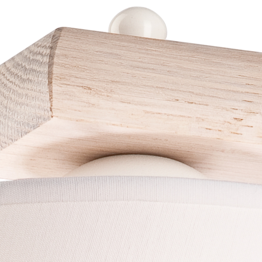 Lámpara de pared 1xE27/60W/230V roble