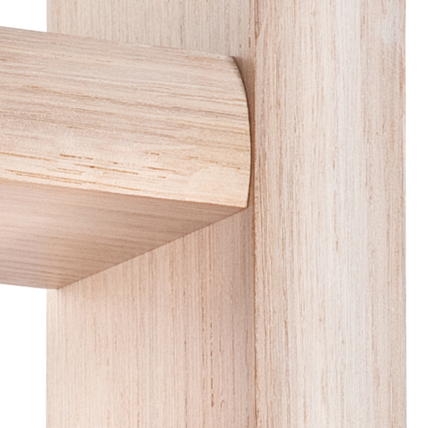 Lámpara de pared 1xE27/60W/230V roble