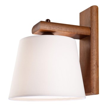 Lámpara de pared 1xE27/60W/230V roble